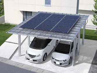 太陽光発電システムカーポート「Ｍシェード」